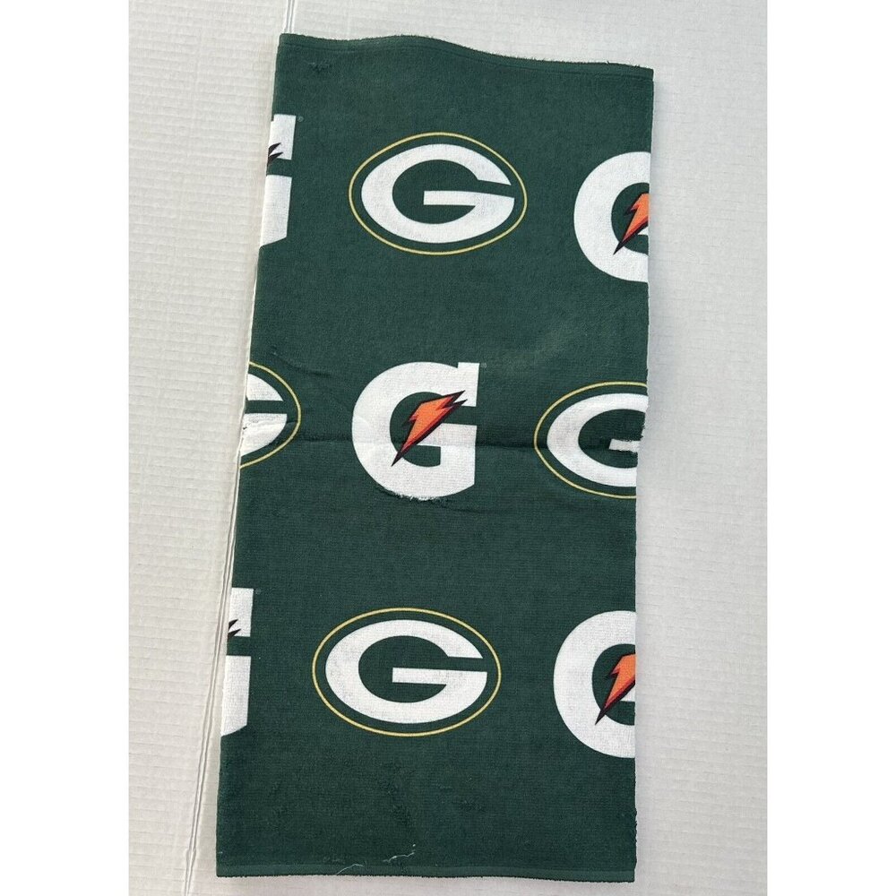 Green Bay Packers NFL Gatorade Sideline Neck Towel Pro Team WinCraft Golf New - Picture 4 of 11